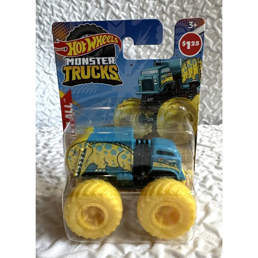 Hot Wheels Monster Trucks Will Trash It All Dinosaur Mattel